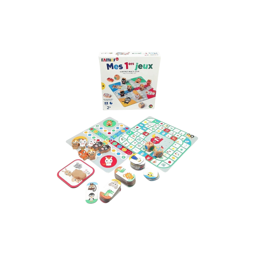 Familybul - Mes 1ers jeux - Coffret multi-jeux