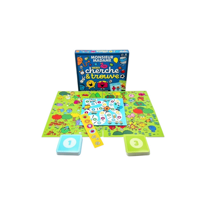 Monsieur Madame - Coffret jeu cherche et trouve