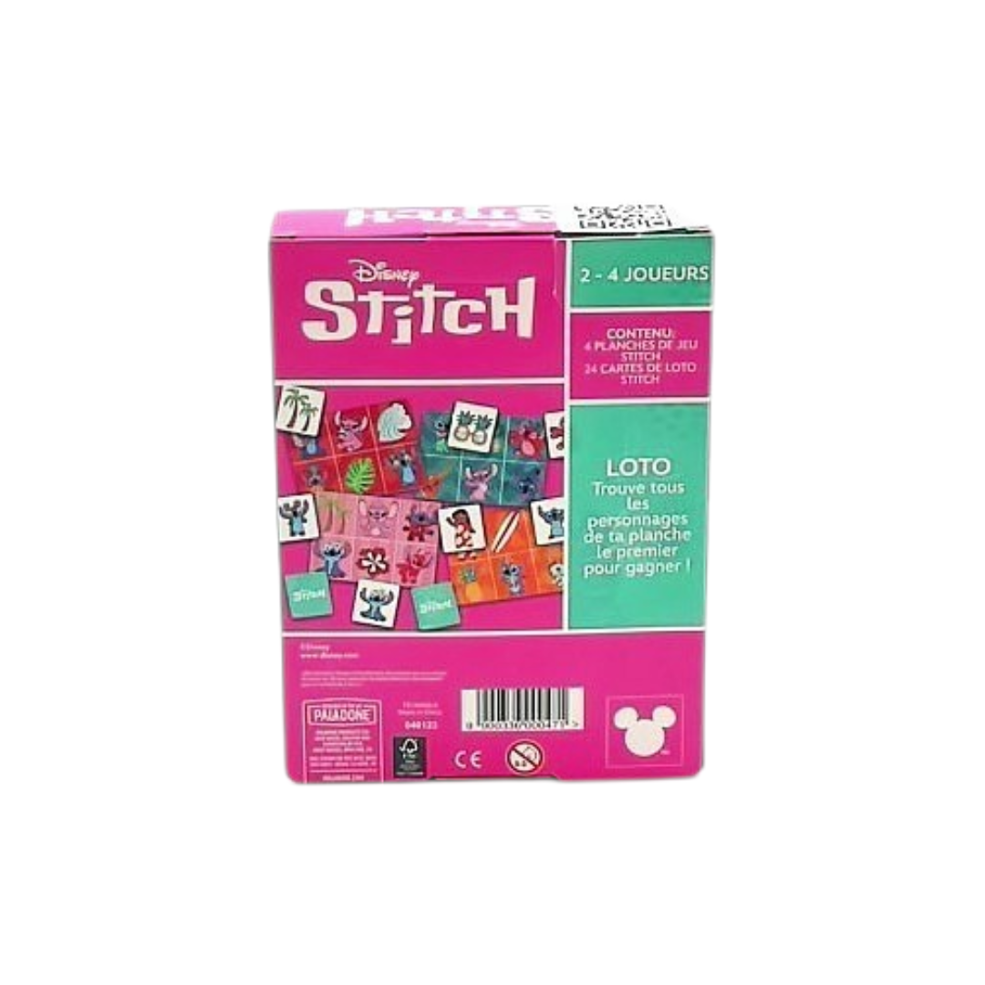Jeu de loto Stitch Disney