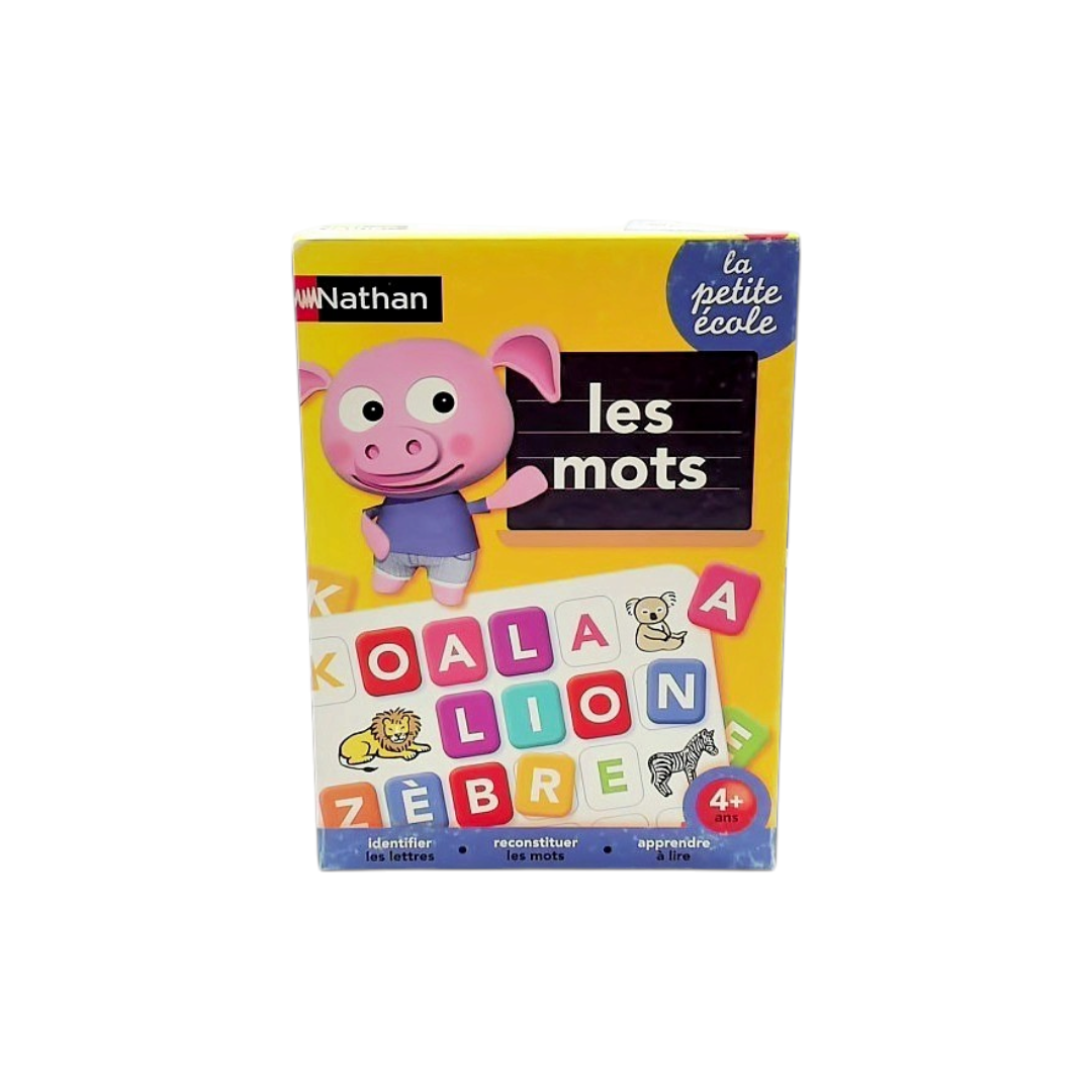La petite école - Les mots