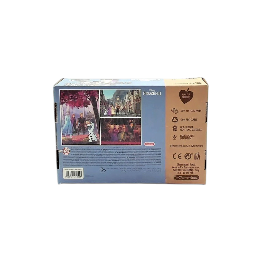 Puzzles 3x48 pièces - La Reine des Neiges 2 - Play For Future