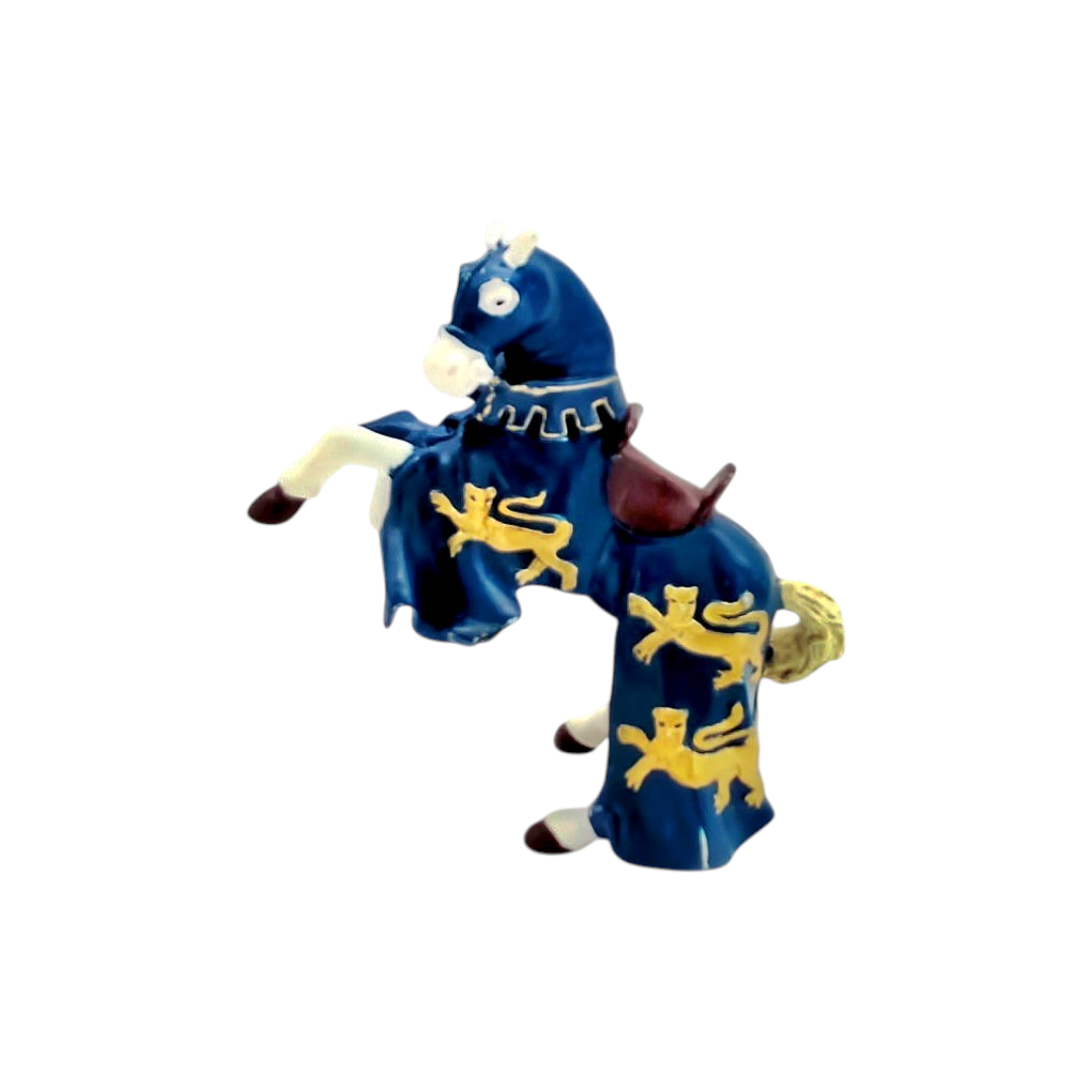 Figurine - Cheval bleu du Roi Richard