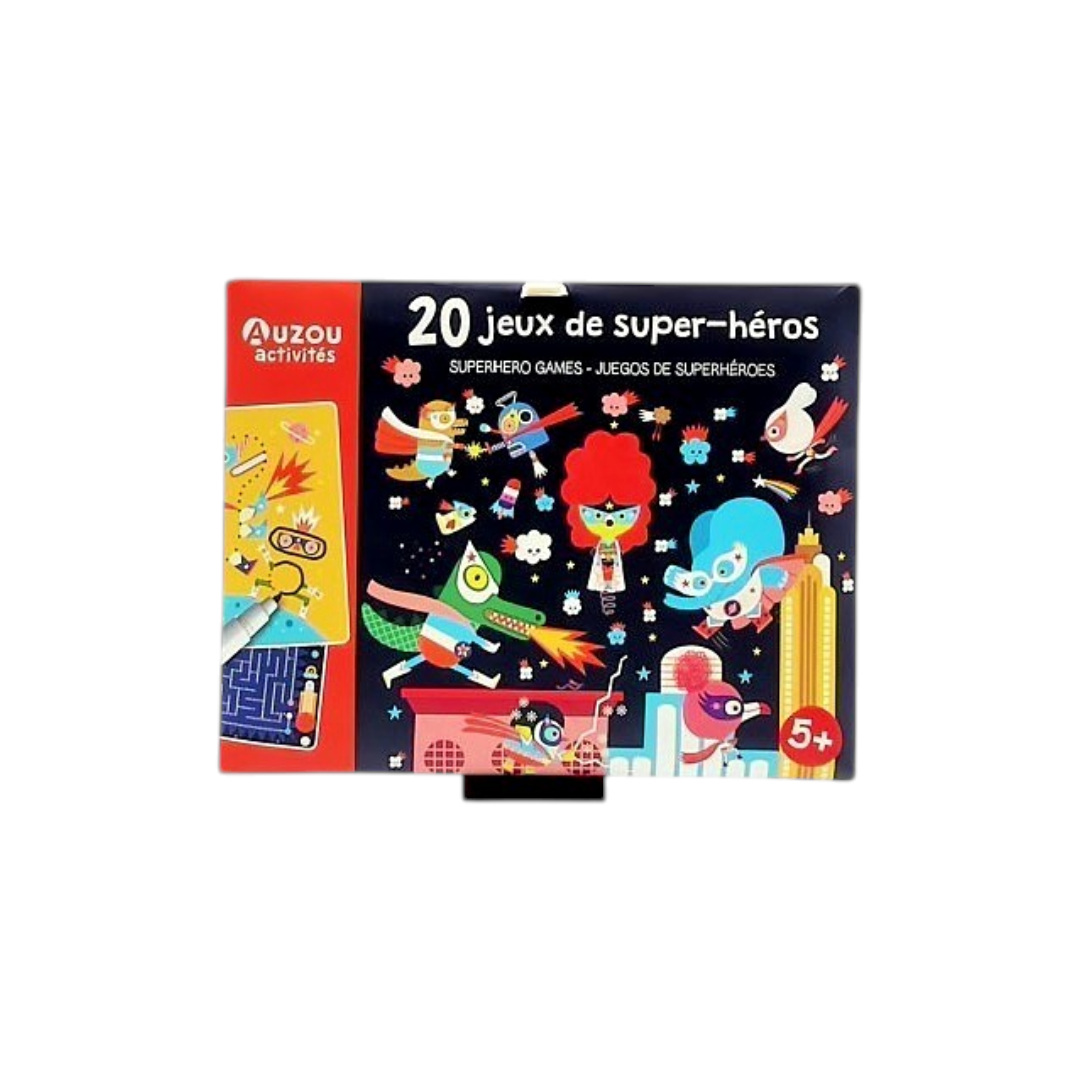 Ma pochette de jeux - 20 Jeux de super-héros