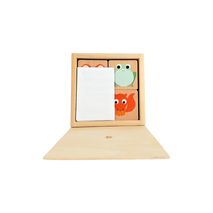 Educabul - Jeu de mémoire en bois - Animaux