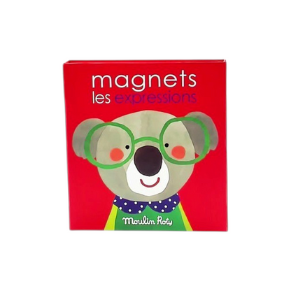 Jeu magnétique des expressions Les Popipop