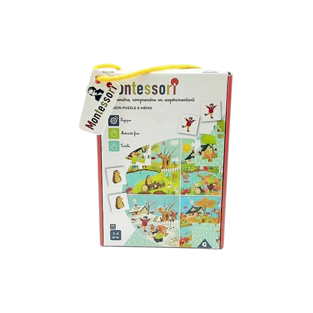 Puzzle et mémo - Montessori