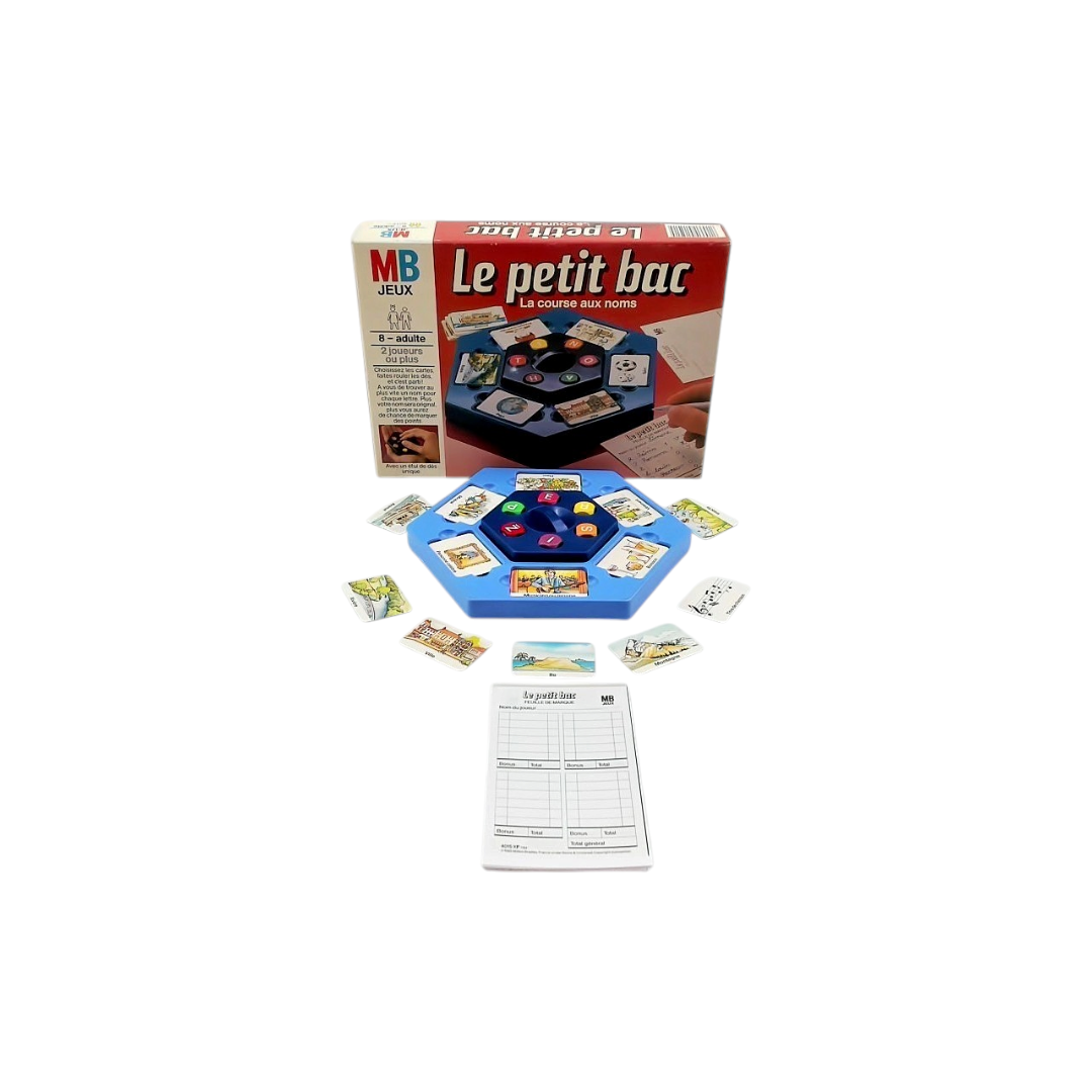 Le petit bac - La course aux noms