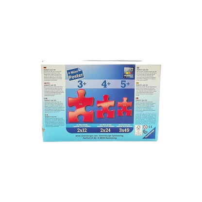 Puzzle - Animaux de la ferme - 3x49 pièces