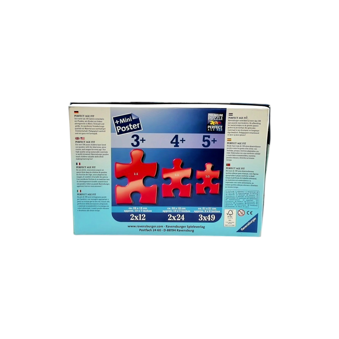 Puzzle - Disney Reines des Neiges - 2 x 24 pièces