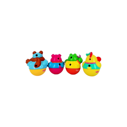 Figurines culbutos - Weebles animaux - x4