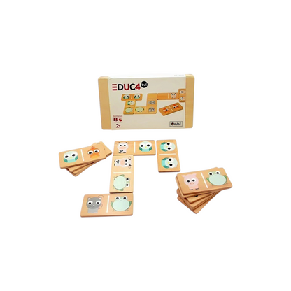 Les dominos en bois