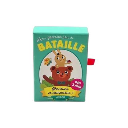 Mon premier jeu de bataille - Animaux du monde