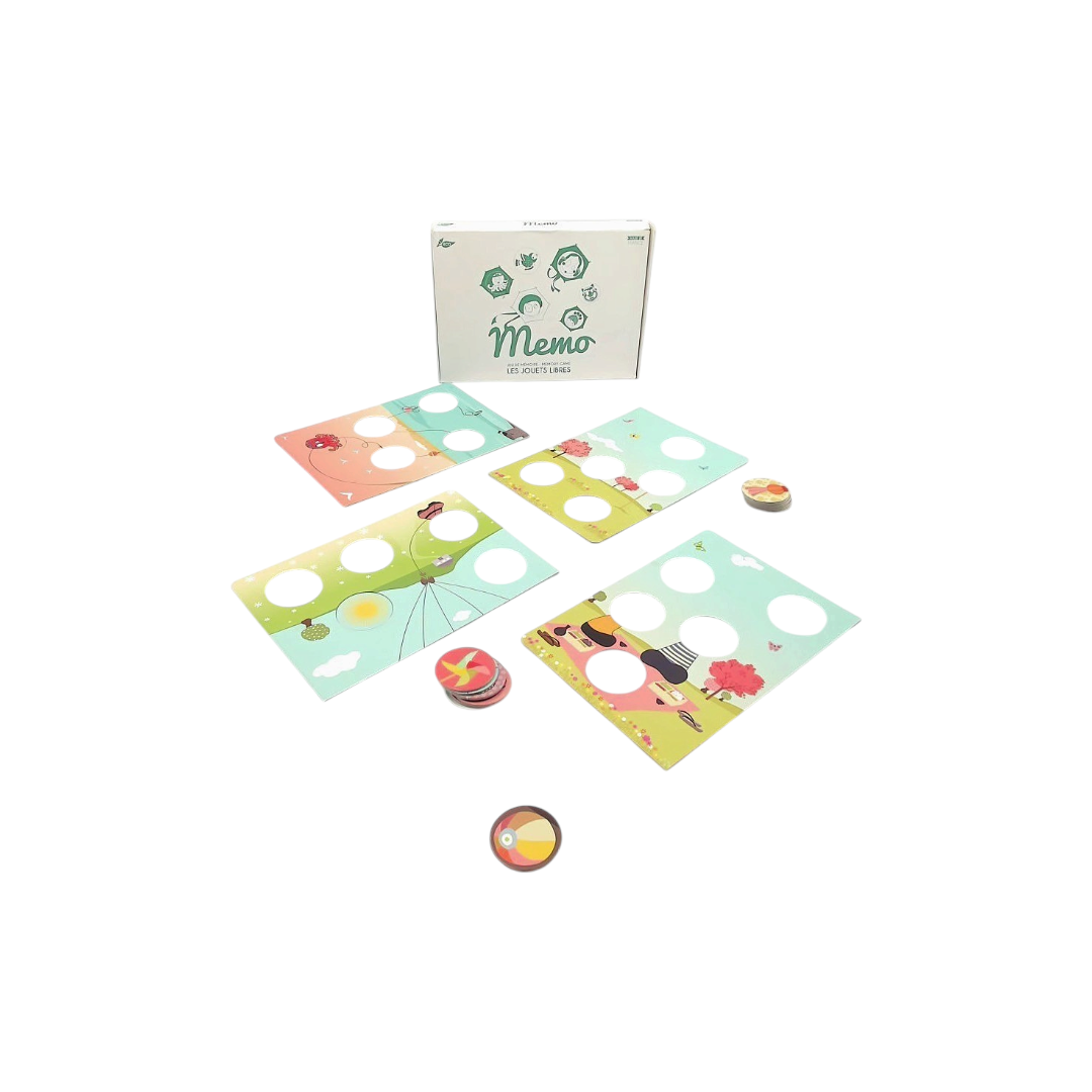 Memo - Les jouets libres