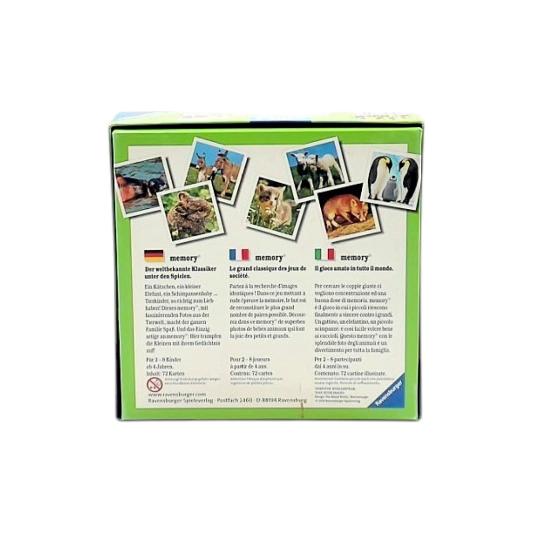 Memory - Petits animaux