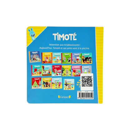 Timoté à la piscine