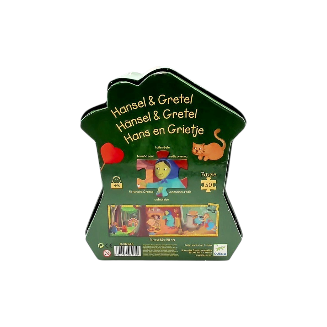 Puzzle silhouette - Hansel &amp; Gretel - 50 pièces