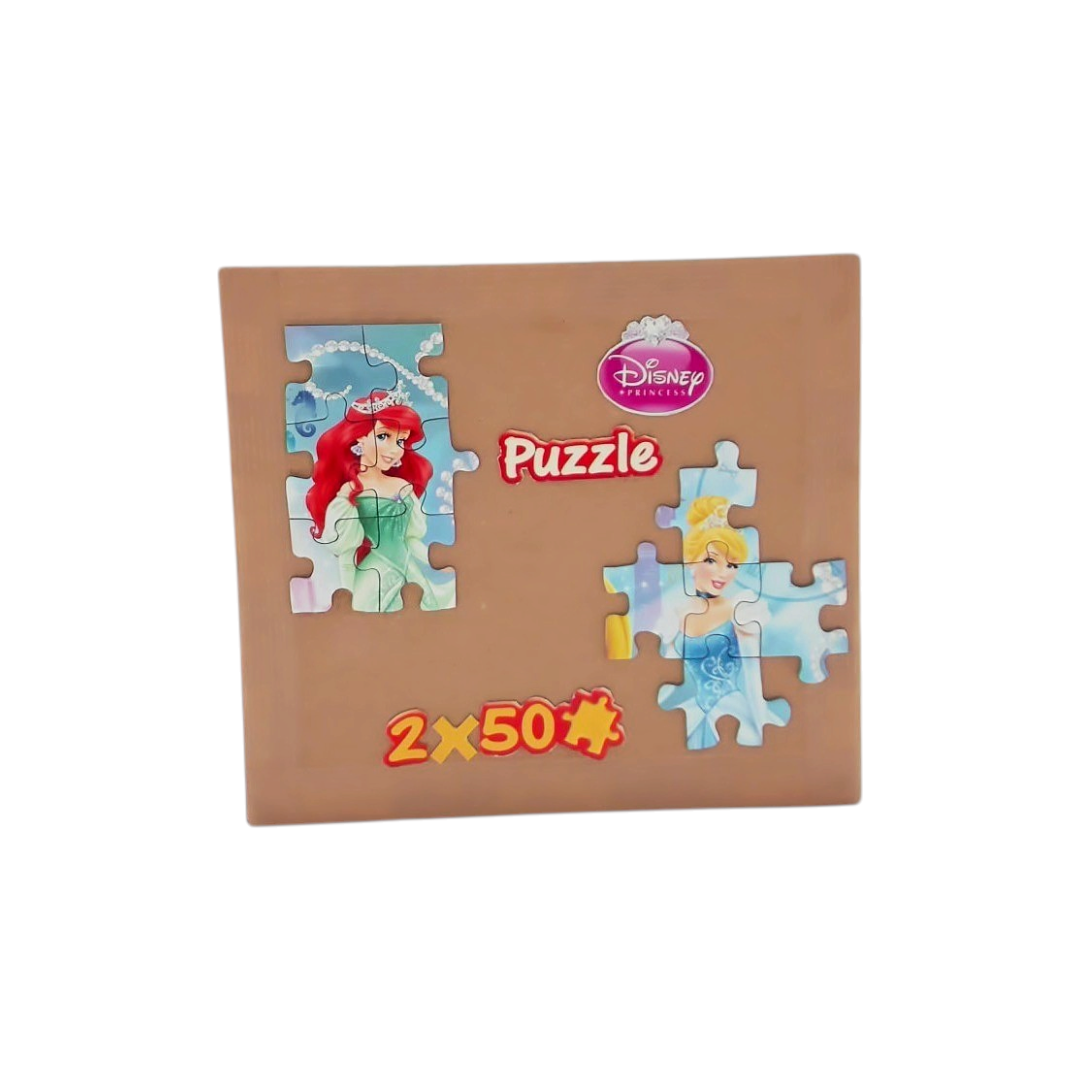 Puzzle - Disney Princesses - 2x50 pièces