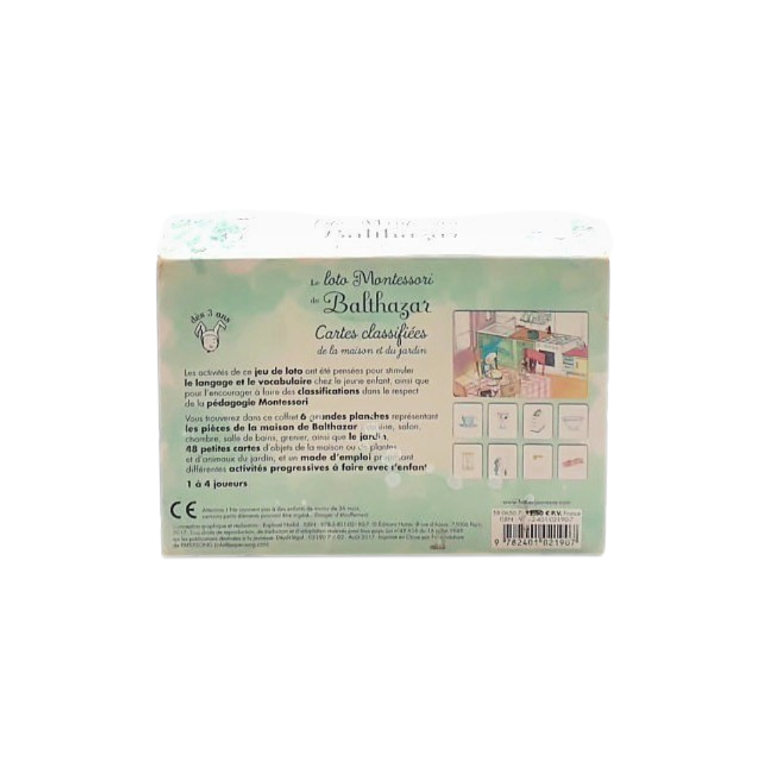 Le loto Montessori de Balthazar et de Pépin