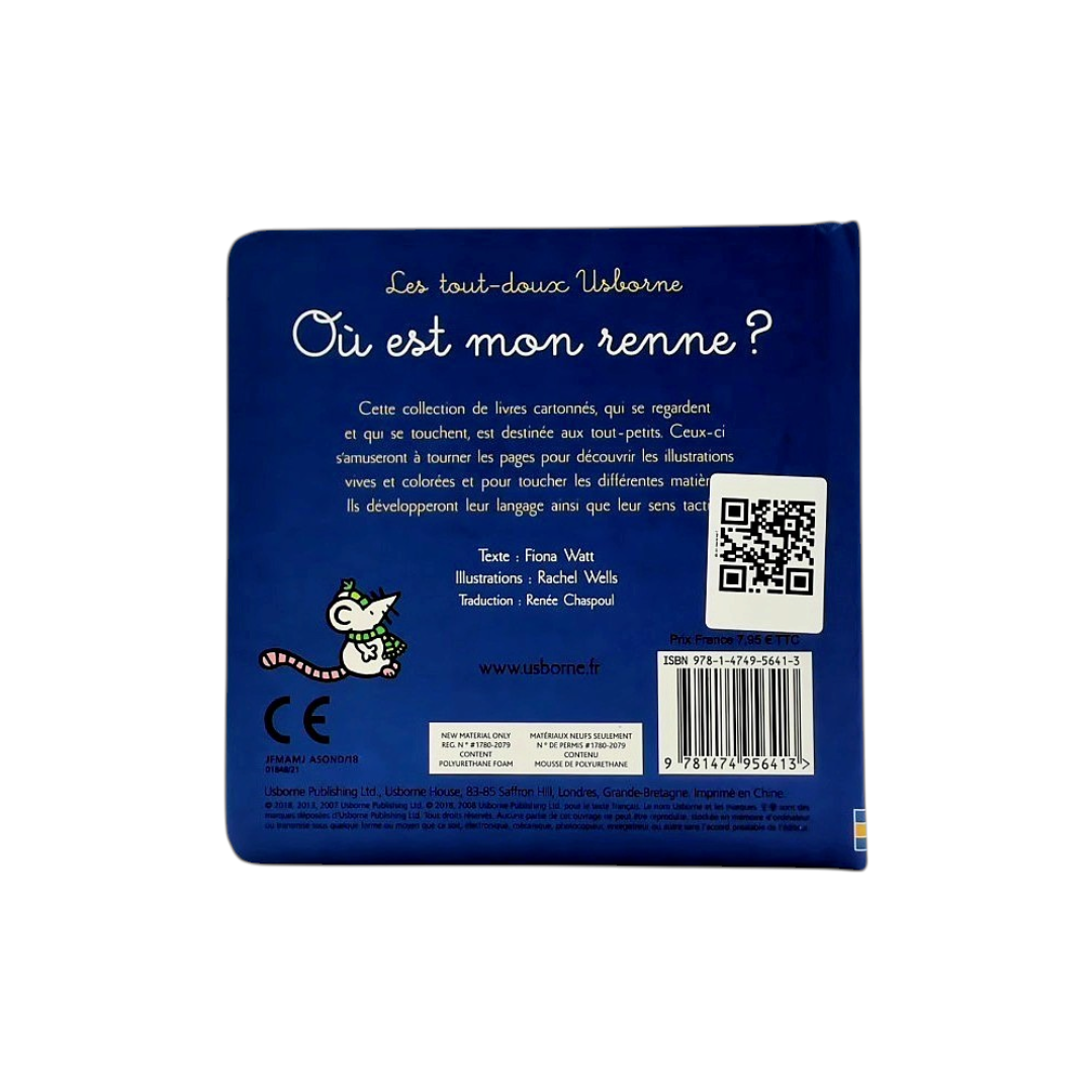 Les tout-doux Usborne - Où est mon renne ?