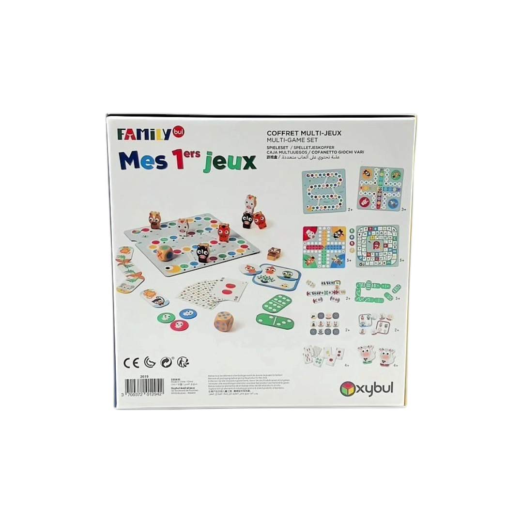Familybul - Mes 1ers jeux - Coffret multi-jeux