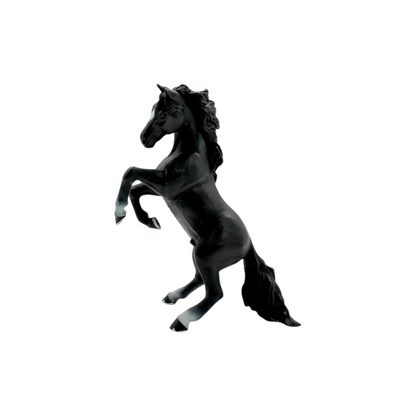 Figurine - Cheval noir cabré - 51522