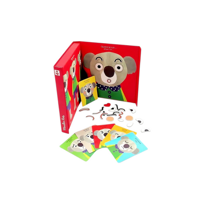 Jeu magnétique des expressions Les Popipop