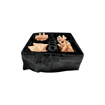 Coffret 8 casse-têtes en bois