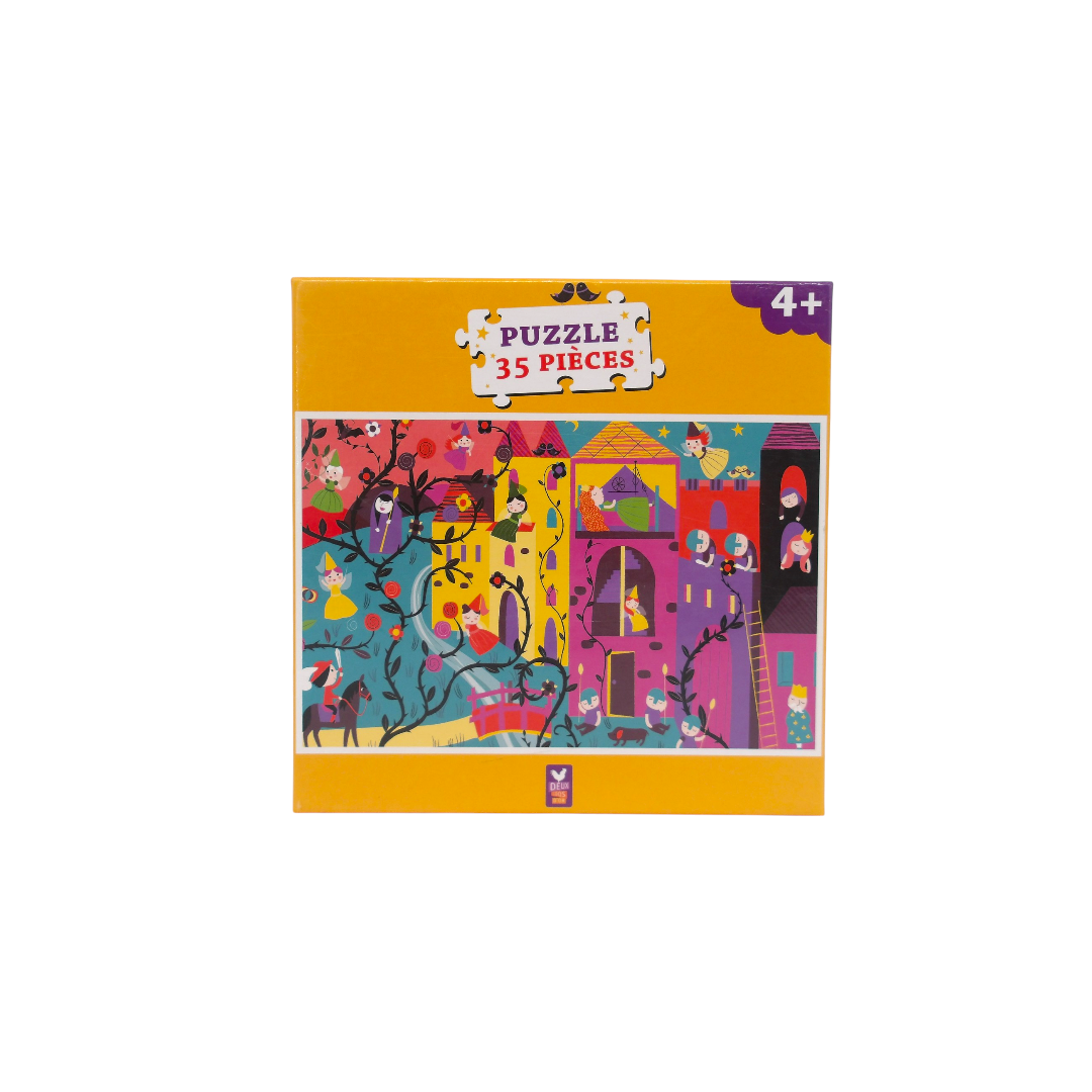 Puzzle - Chevaliers et princesses - 35 pièces- Édition 2015