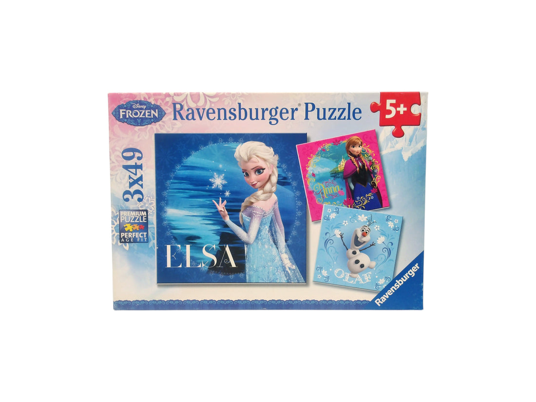 Puzzle Disney - La reine des neiges - 3x49 pièces