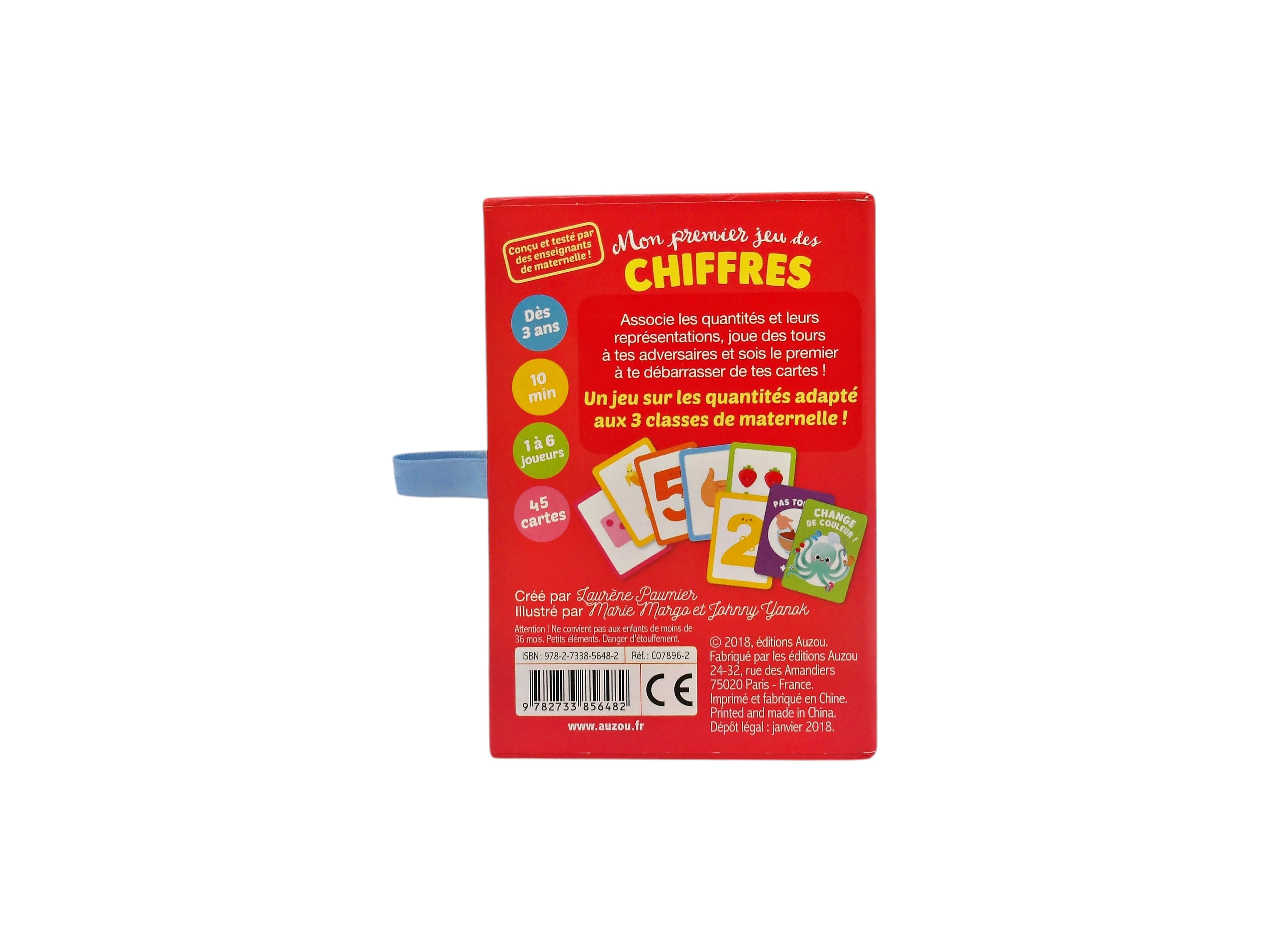 Mon premier jeu des chiffres- Édition 2018