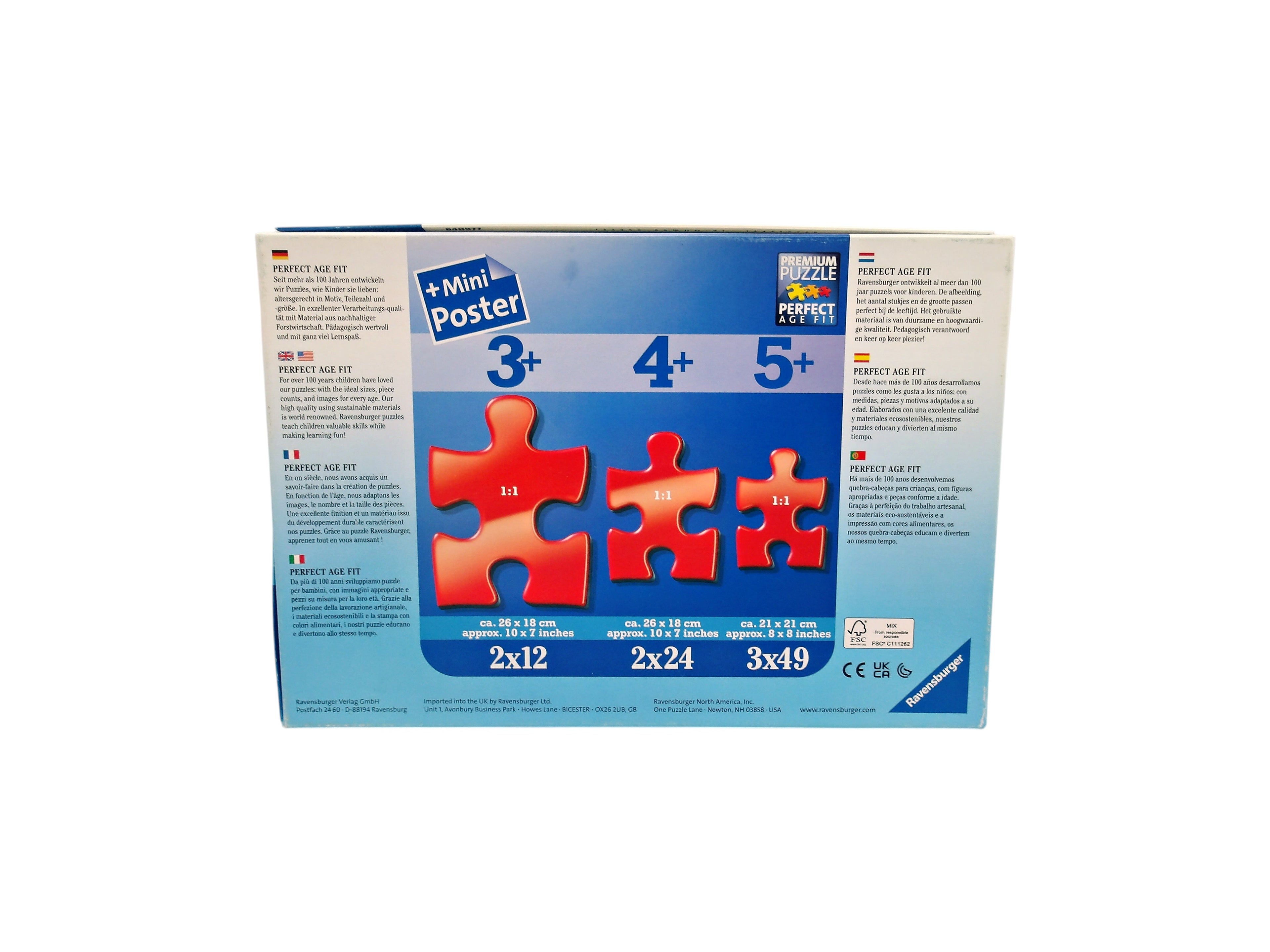 Puzzle - Tracteur et chantier - 2 x 12 pièces