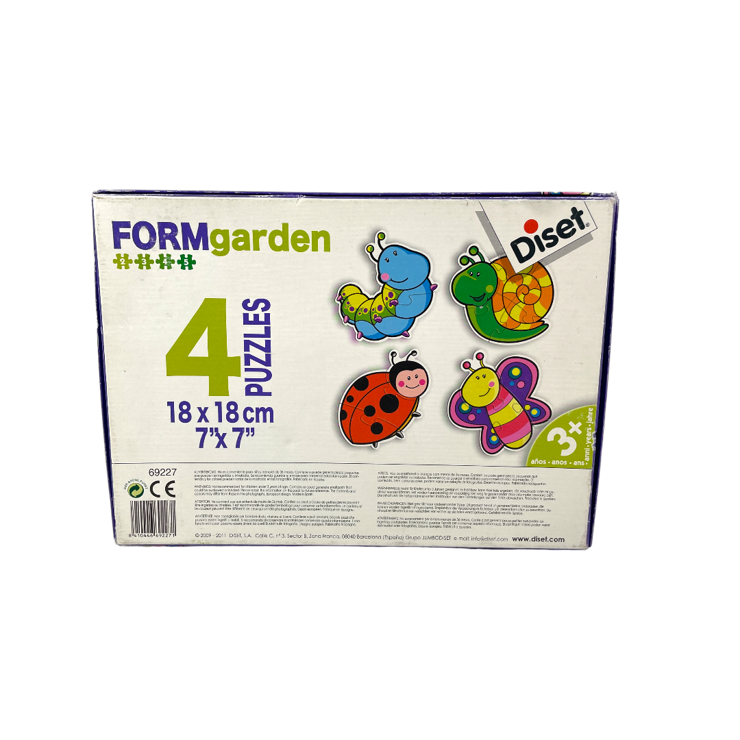 Puzzles Formes - Insectes - x4- Édition 2009