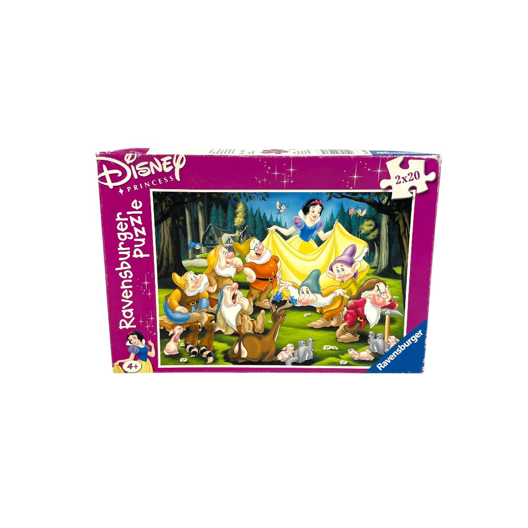 Puzzle - Blanche Neige - 2x20 pièces- Édition 2002