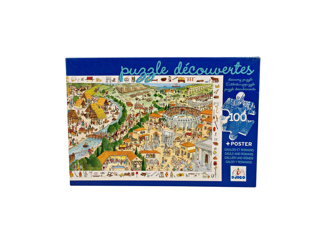 Puzzle - 100 pièces - Gaulois et romains