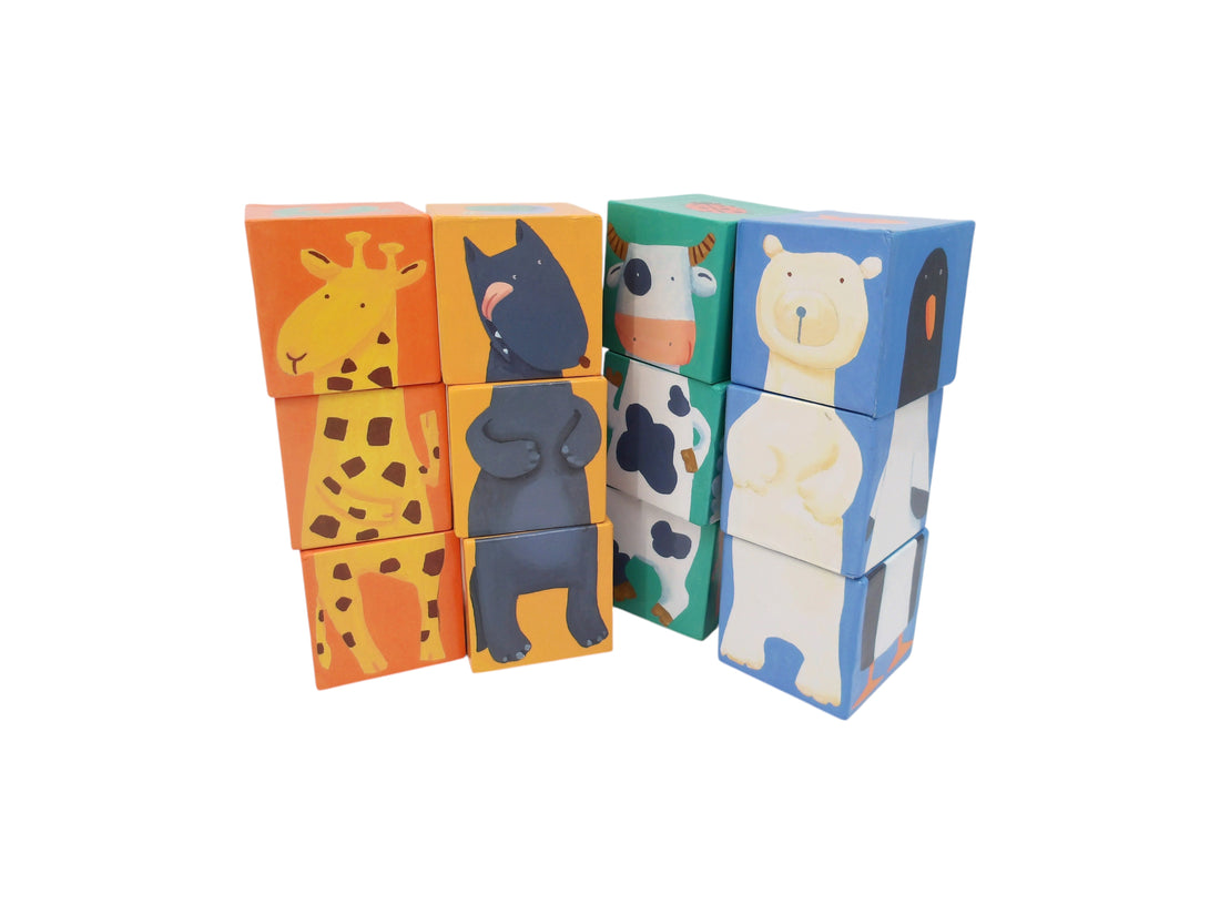 Cubes - Animaux