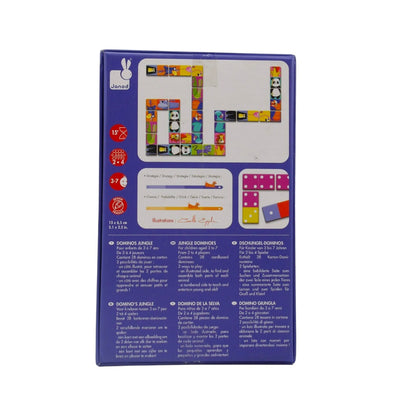 Dominos jungle géants - 28 pièces- Édition 2015