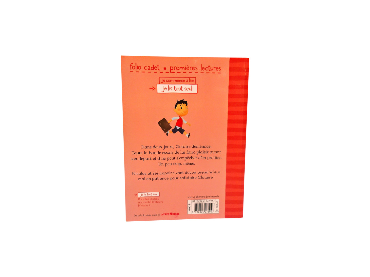 Premières lectures - Le Petit Nicolas - Clotaire déménage