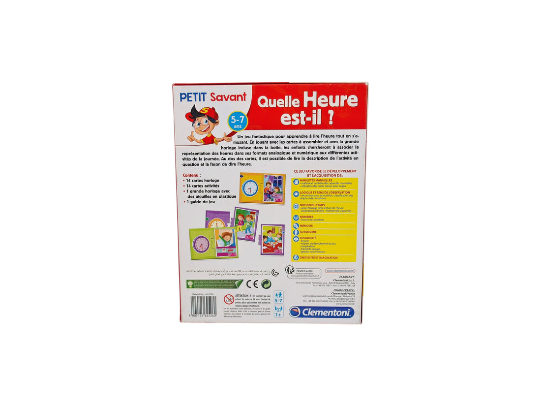 Quelle heure est-il ?