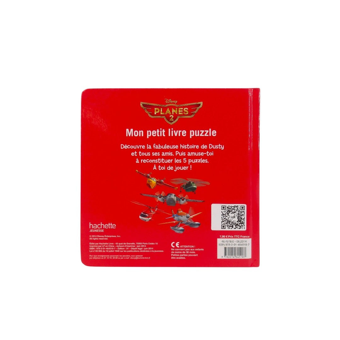 Puzzle livre -  Cars - Planes 2 - 5x9 pièces- Édition 2014