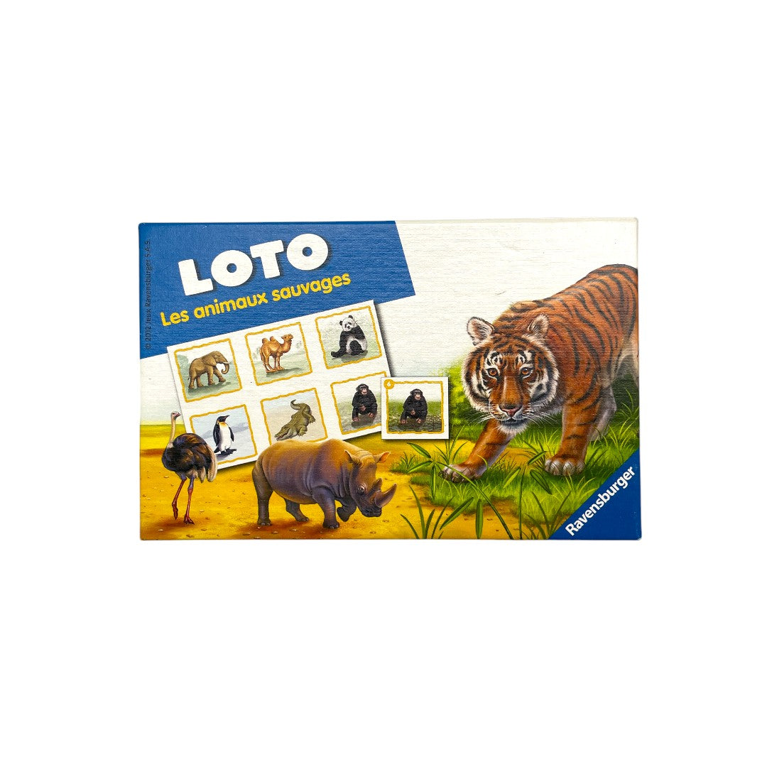 Loto les animaux sauvages