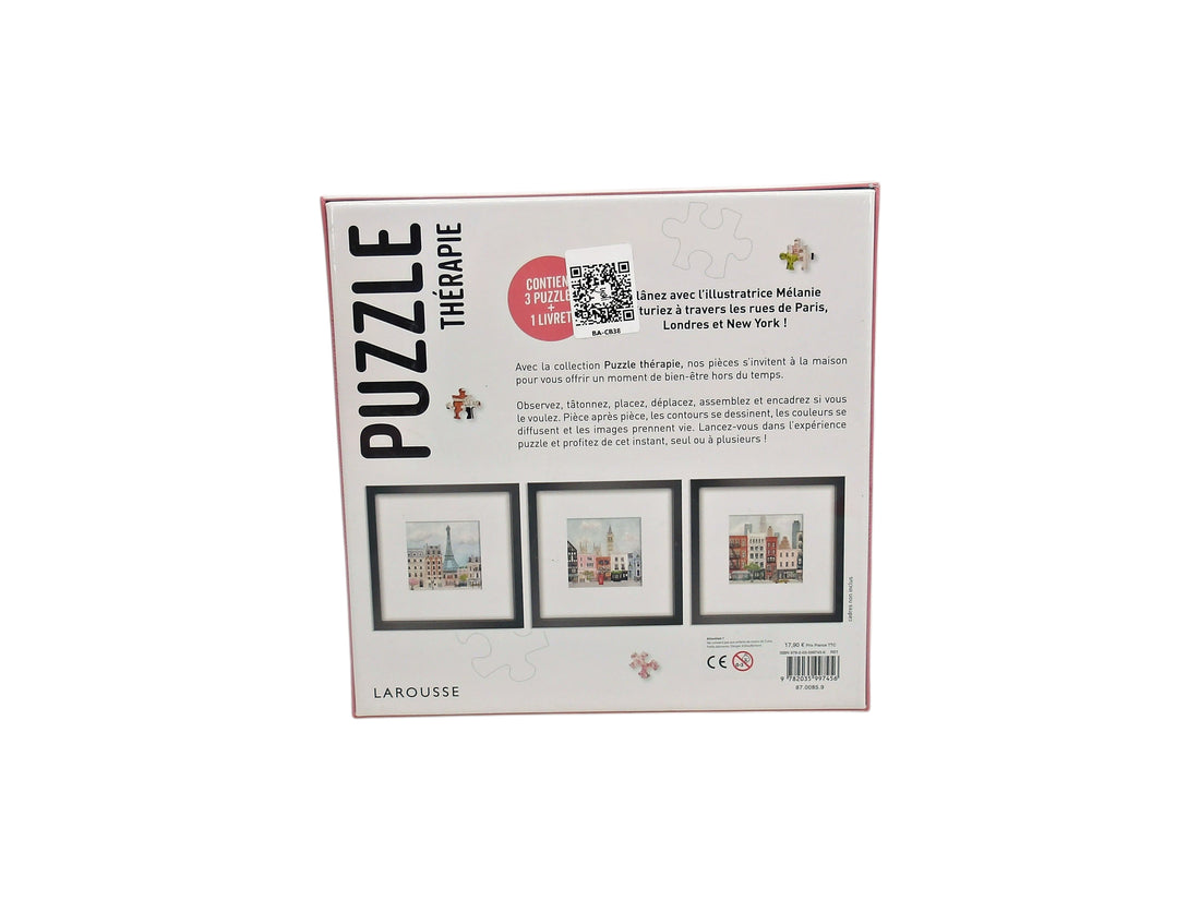 Puzzle - Villes - 3 x 240 pièces