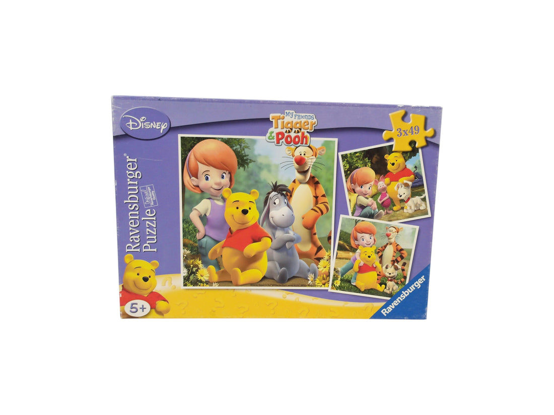 Puzzle - My friends Tigrou et Winnie - 3 x 49 pièces