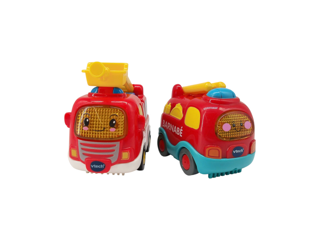 Voitures Tut Tut Bolides - Pompiers - x2
