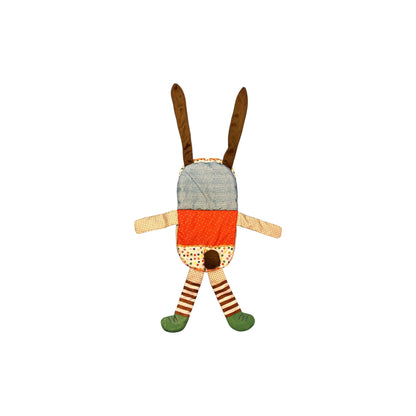 Livre tissu - Lapin - Visages