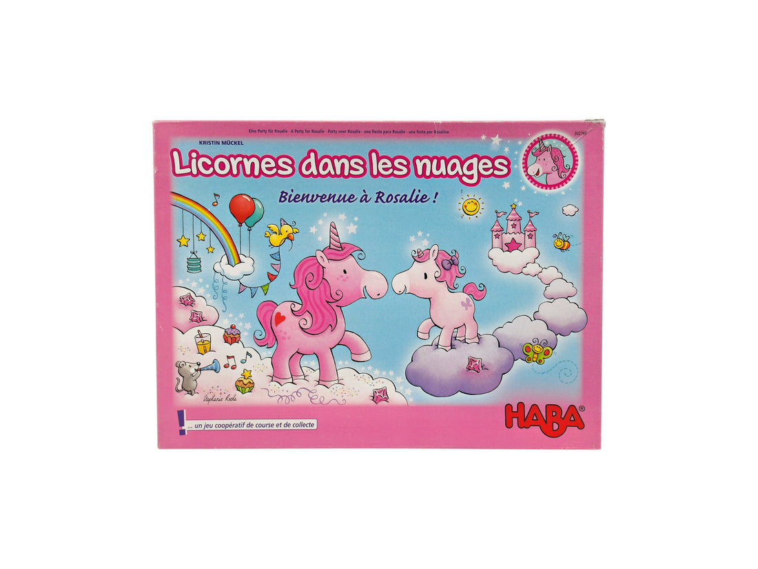 Licornes dans les nuages