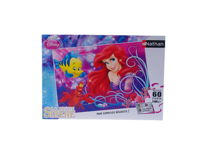 Puzzle - Jolie petite sirène  - 60 pièces