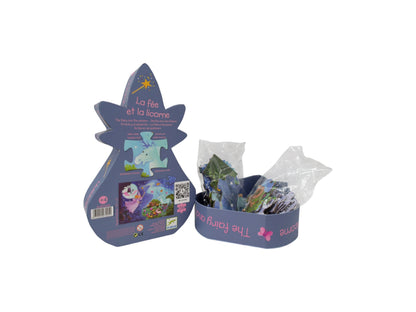 Puzzle - La fée et la licorne - 36 pièces