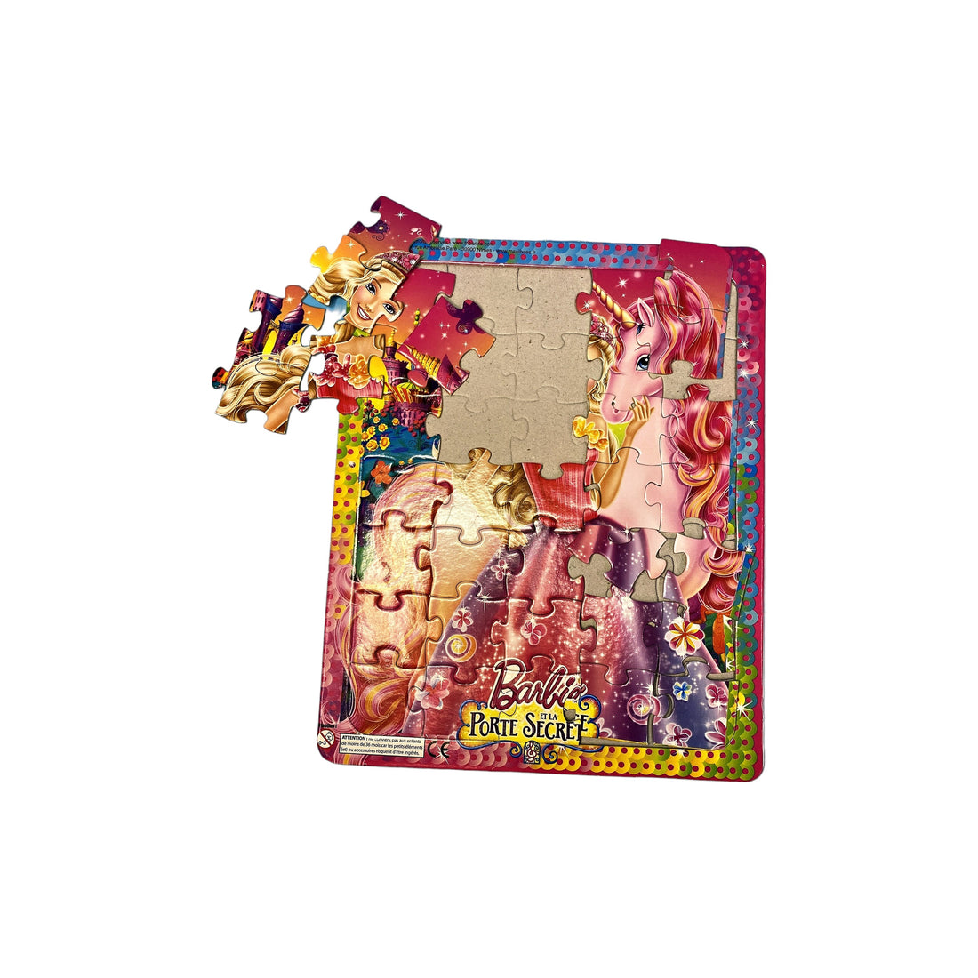 Puzzle cadre -  Barbie - 35 pièces