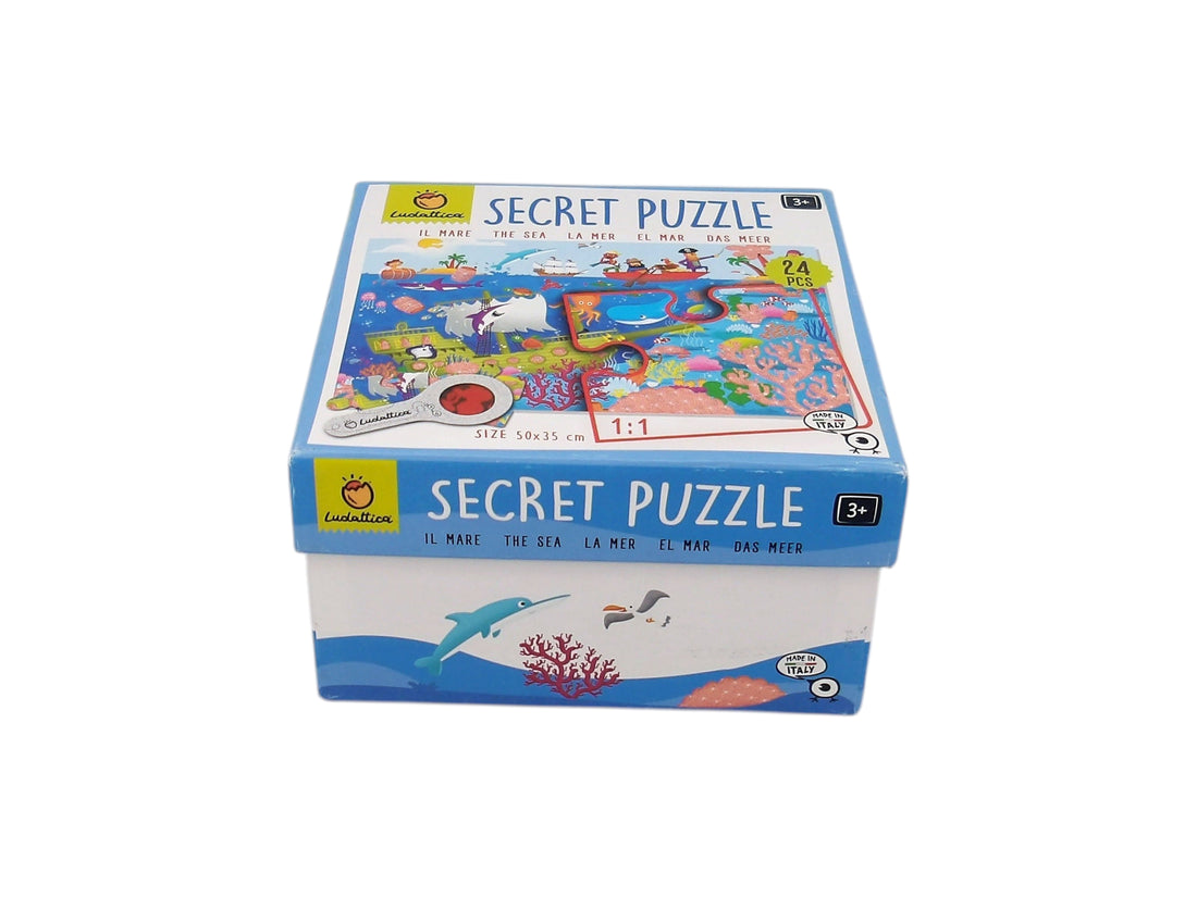 Puzzle - Secret Puzzle - La mer - 24 pièces