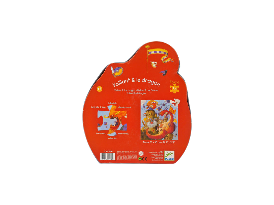 Puzzle - Vaillant et le Dragon - 54 pièces